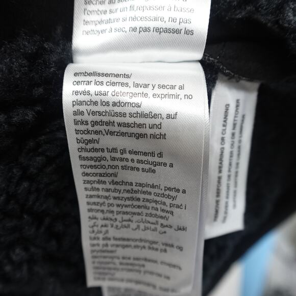 Calvin Klein Faux Shearling Relaxed Coat - Extra Large - Picture 7 of 12